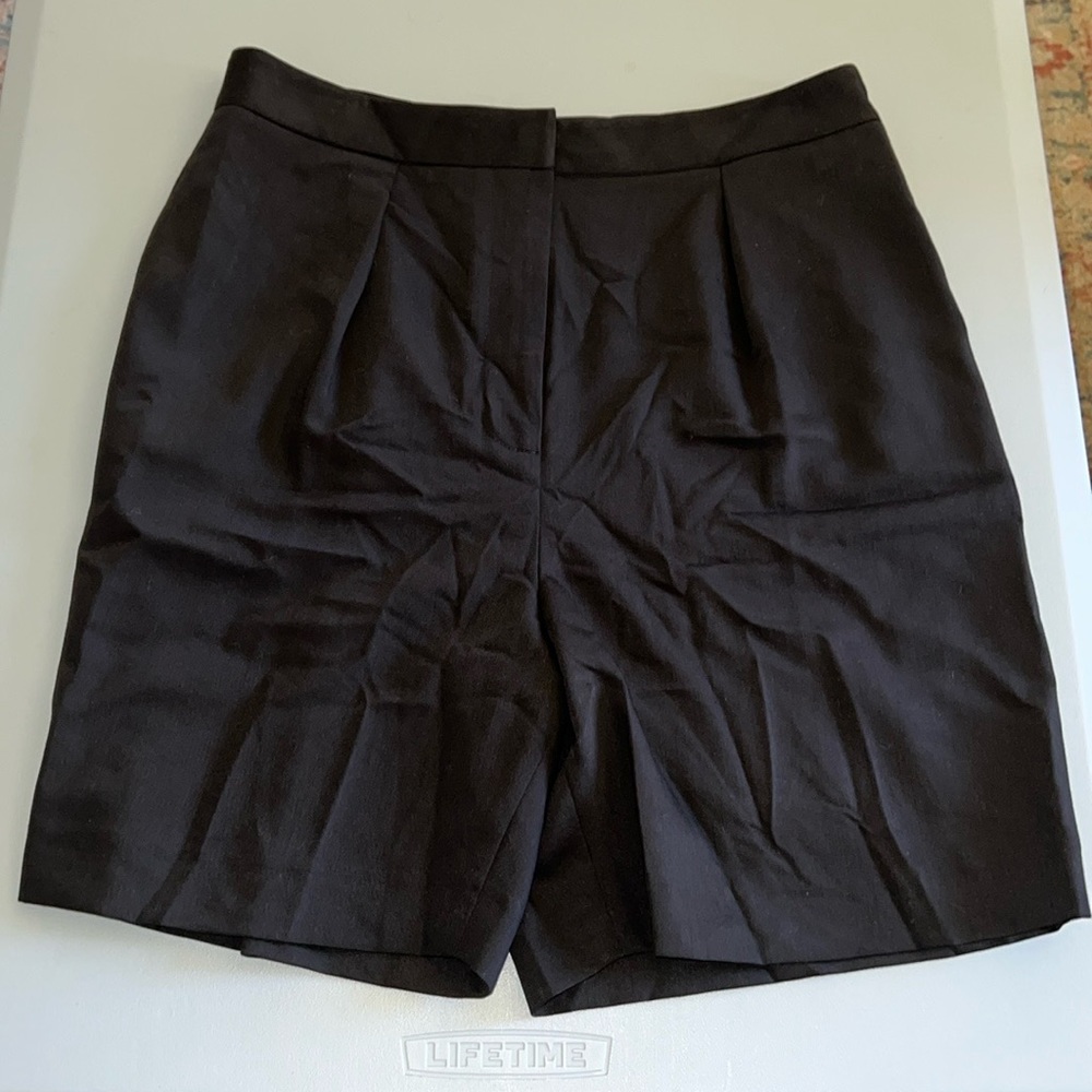 Antonio Melani Black Tailored Dress Shorts Size 10
